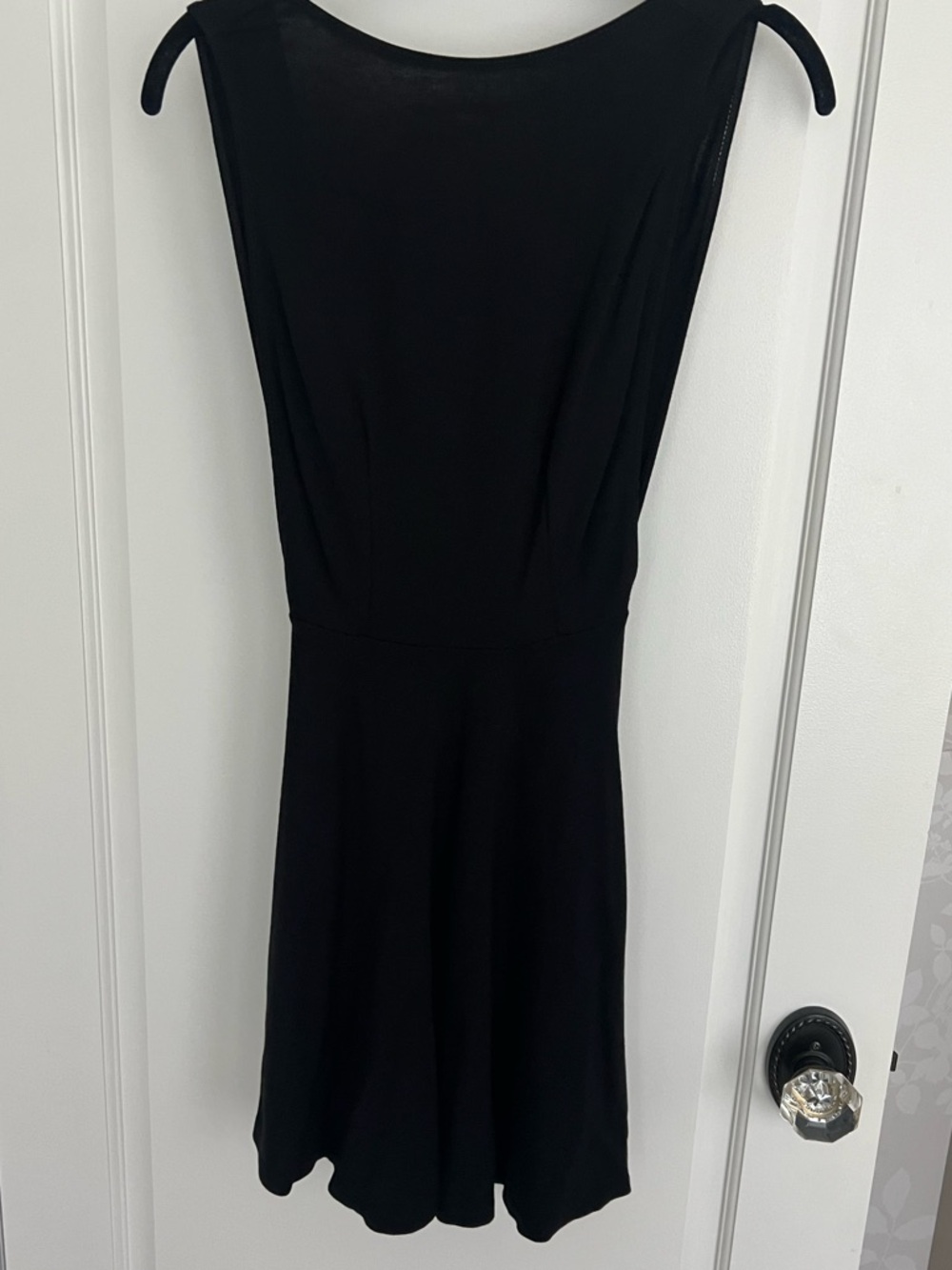 American Apparel Backless Fit and Flare Dress